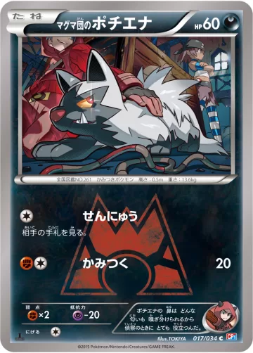 マグマ団のポチエナ C