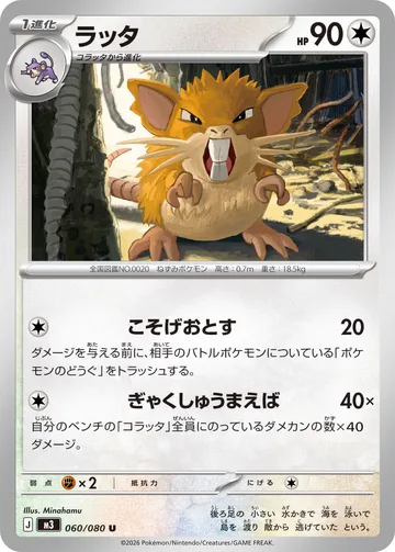 ラッタ U