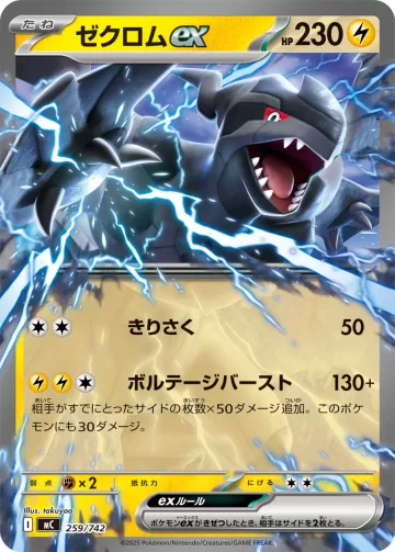 ゼクロムex TD