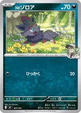 Nのゾロア TD