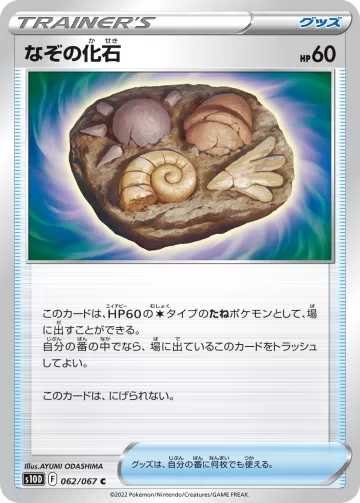 なぞの化石 C