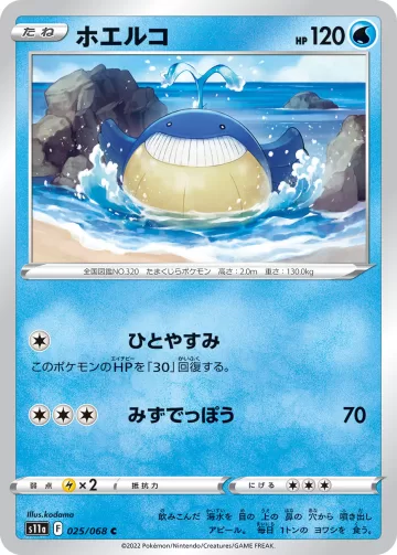 ホエルコ C