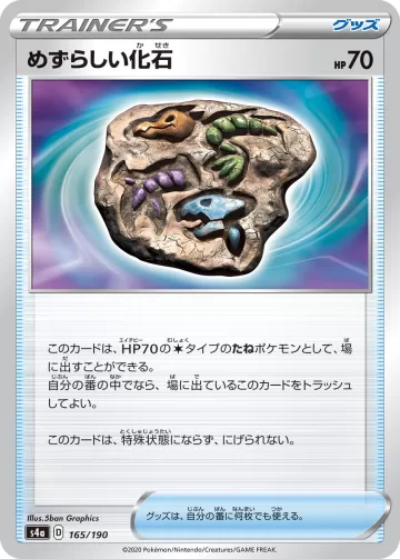 めずらしい化石 キラ