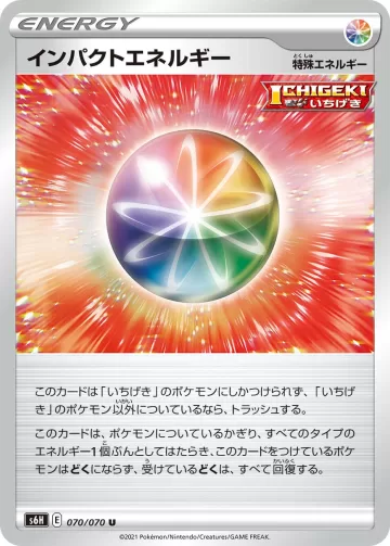 インパクトエネルギー U