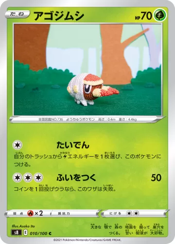 アゴジムシ C