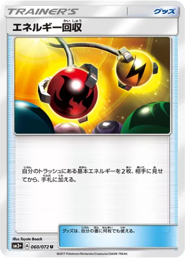 エネルギー回収 U