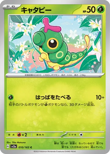 キャタピー C モンスターボール柄ミラー