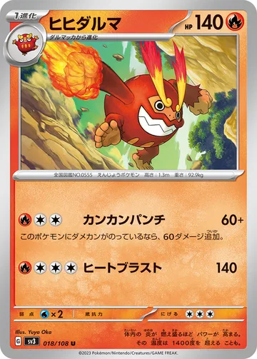 ヒヒダルマ U
