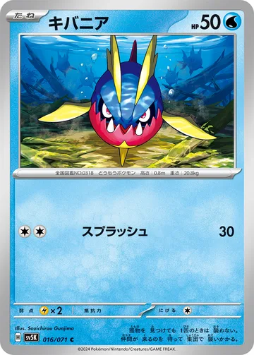 キバニア C