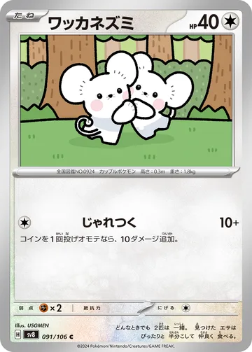 ワッカネズミ C