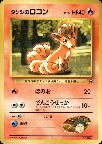 タケシのロコン