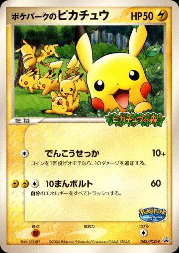ポケパークのピカチュウ PROMO