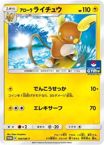 アローラライチュウ PROMO