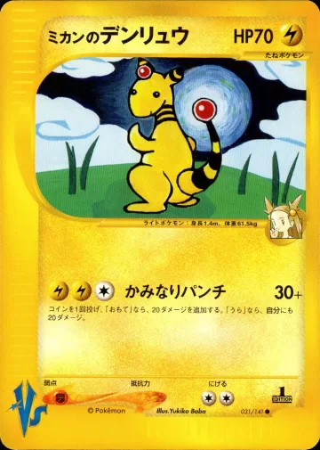 ミカンのデンリュウ